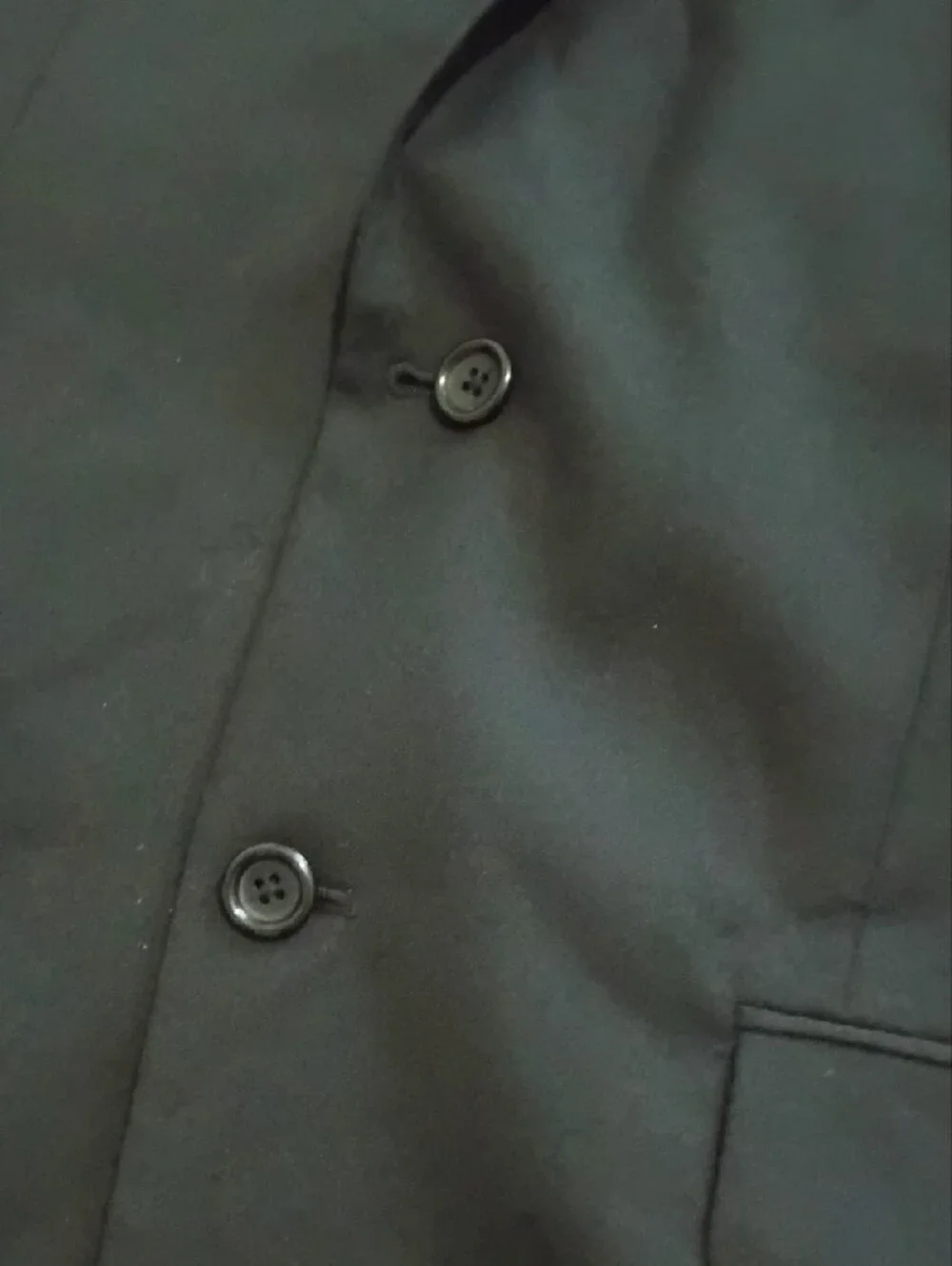Lord & Taylor Black Men's Two-Button Suit Jacket